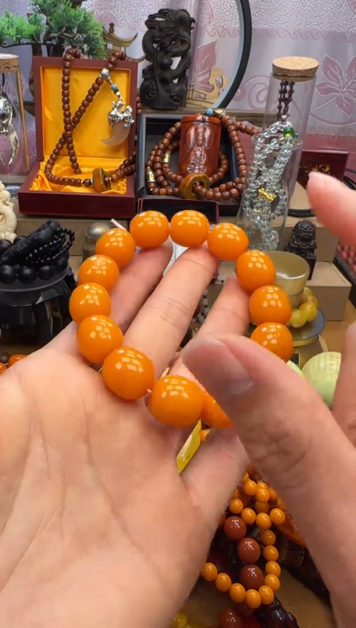 未镶嵌颈饰蜜蜡所见即所得所见即所得
