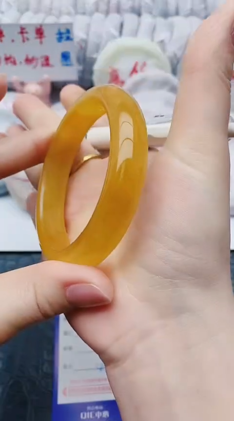 未镶嵌手镯石英质玉y14+59-60