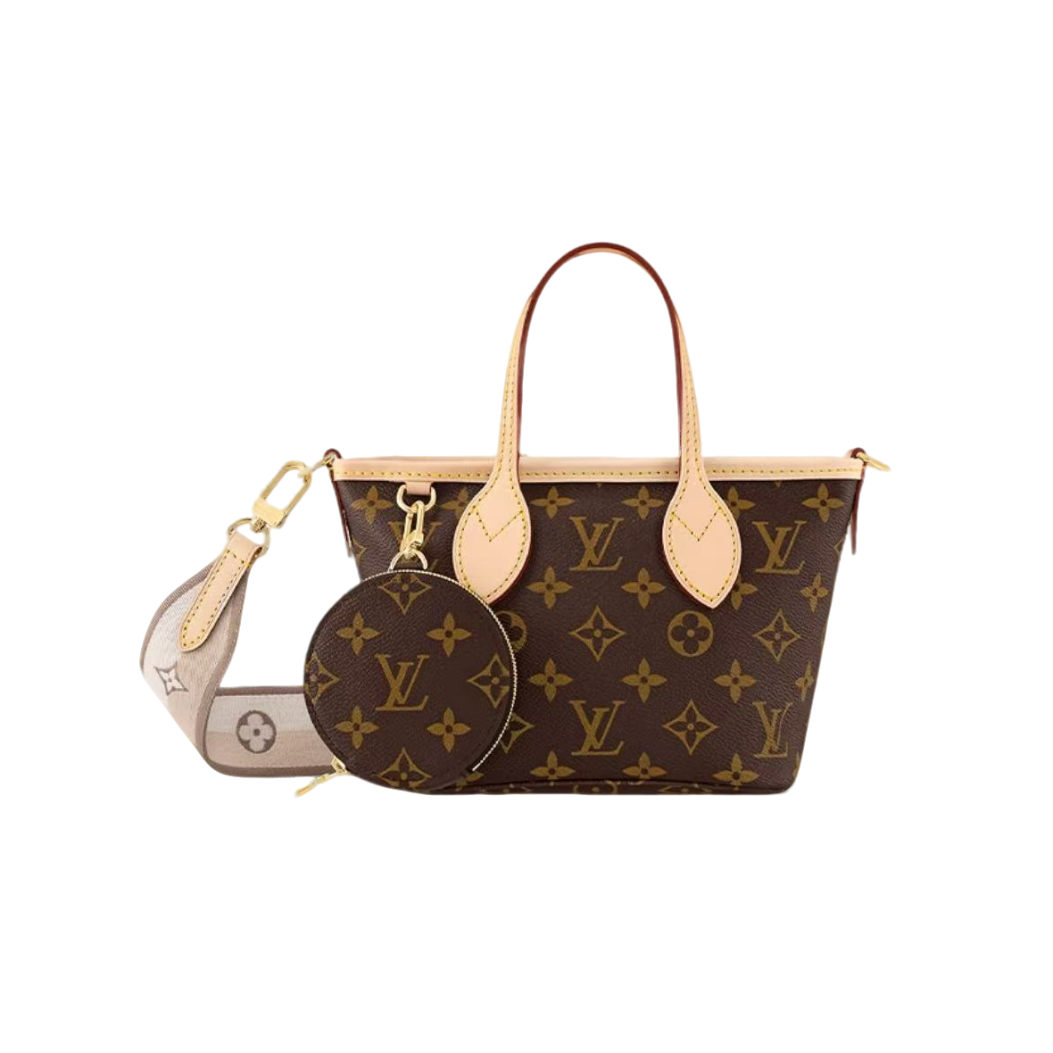 未使用 LouisVuitton/路易威登 【向太专属】neverfull BB托特
