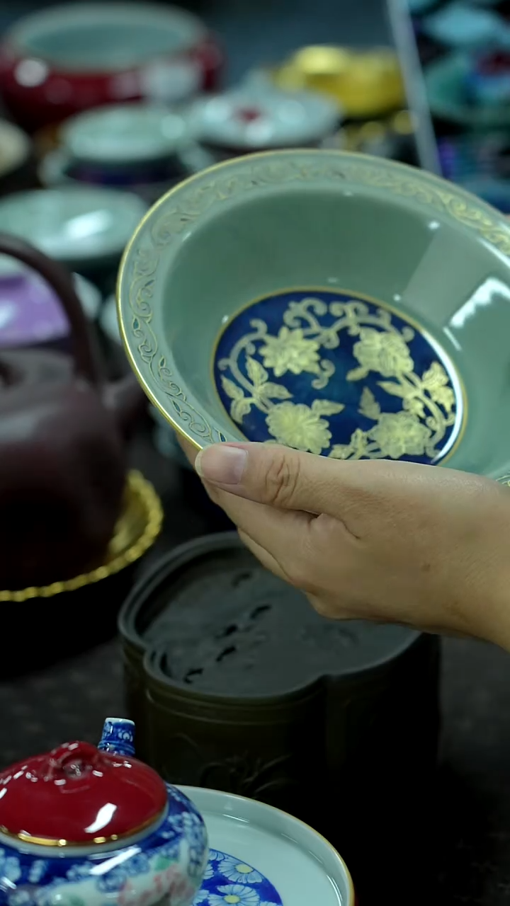 搬迁完毕 景德镇手绘茶具福利