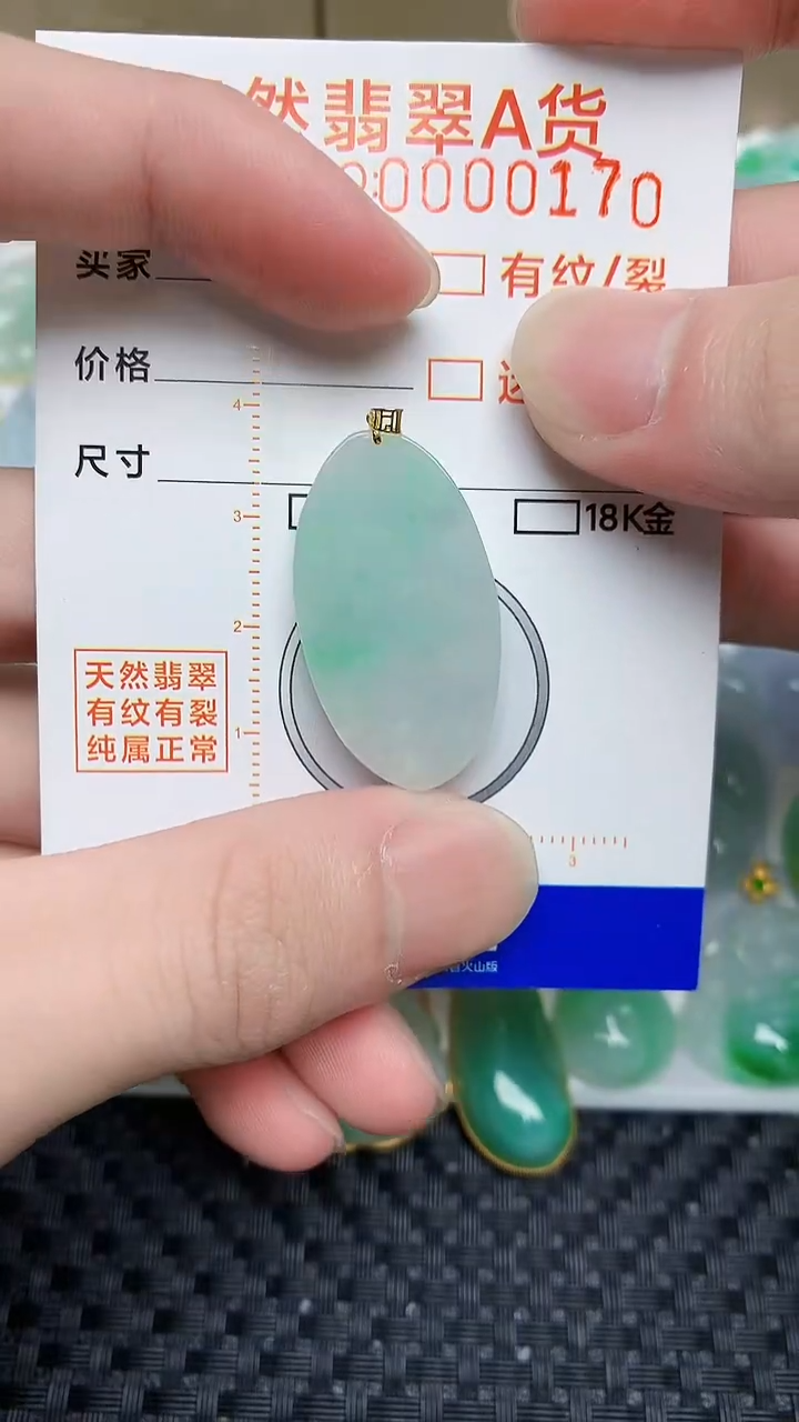 【闪购商品】翡翠颈饰18K金镶嵌4534534534