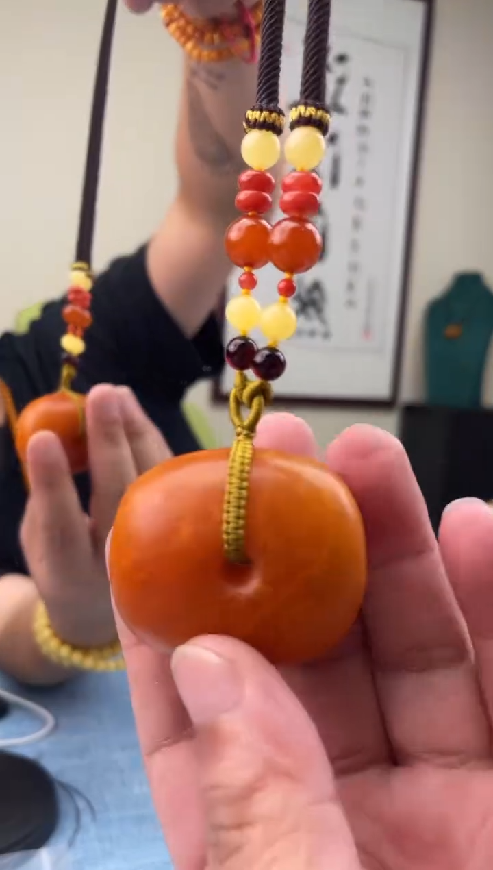 未镶嵌蜜蜡珠宝奇石031，假一罚十 发其一