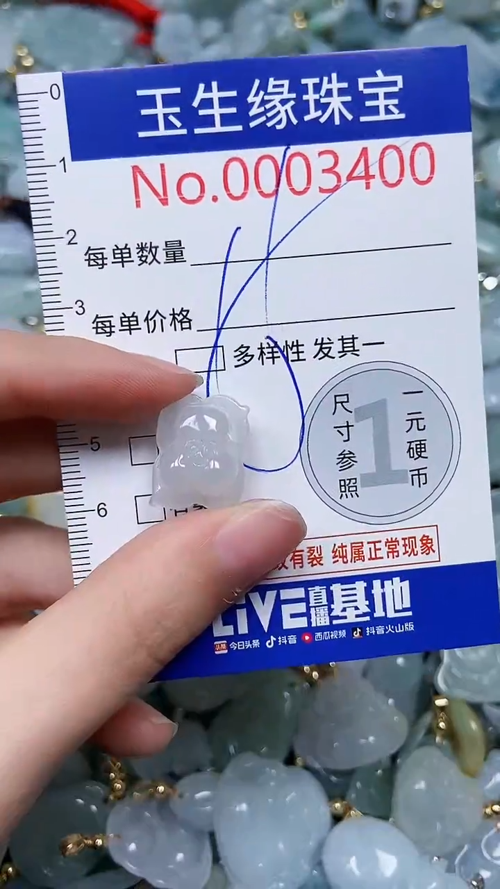【闪购商品】翡翠颈饰未镶嵌闪购00003400