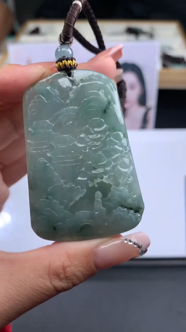 【闪购商品】定制翡翠未镶嵌不退不换CMH1件-A