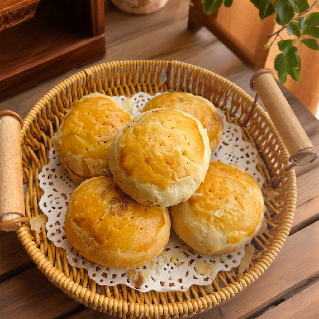 多种口味含肉松豆沙绿豆酥饼石门兴旺食品厂