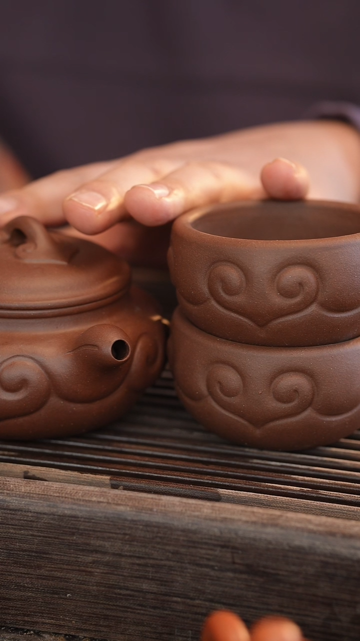 茶壶紫砂斐一壶俩杯