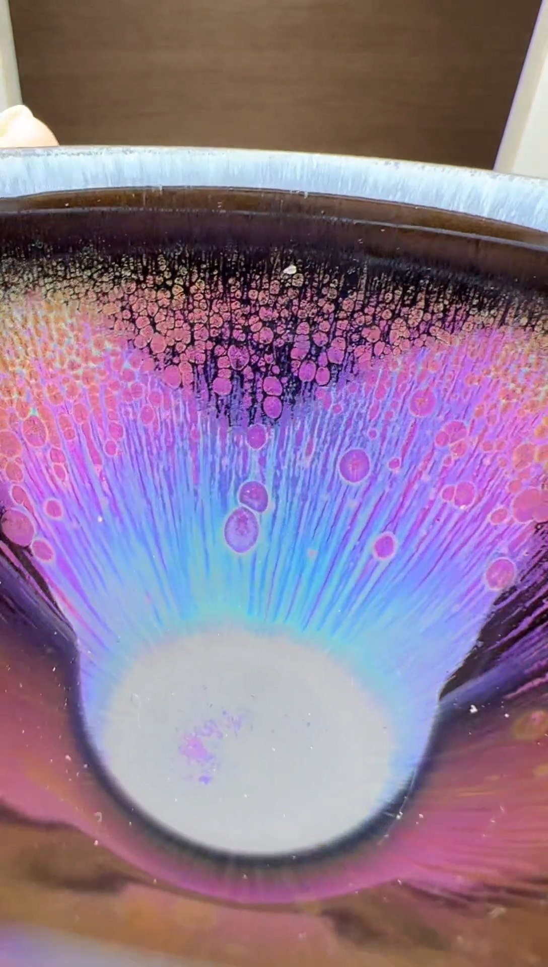 茶盏建窑建盏 浮雕油滴