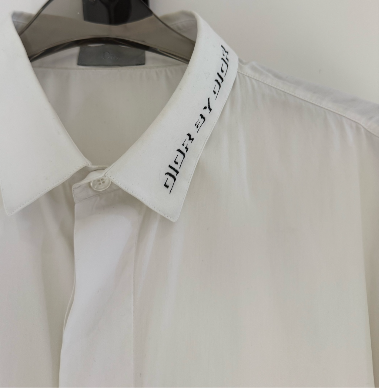 000919 dior/迪奥 翻领刺绣衬衫 39码 99新