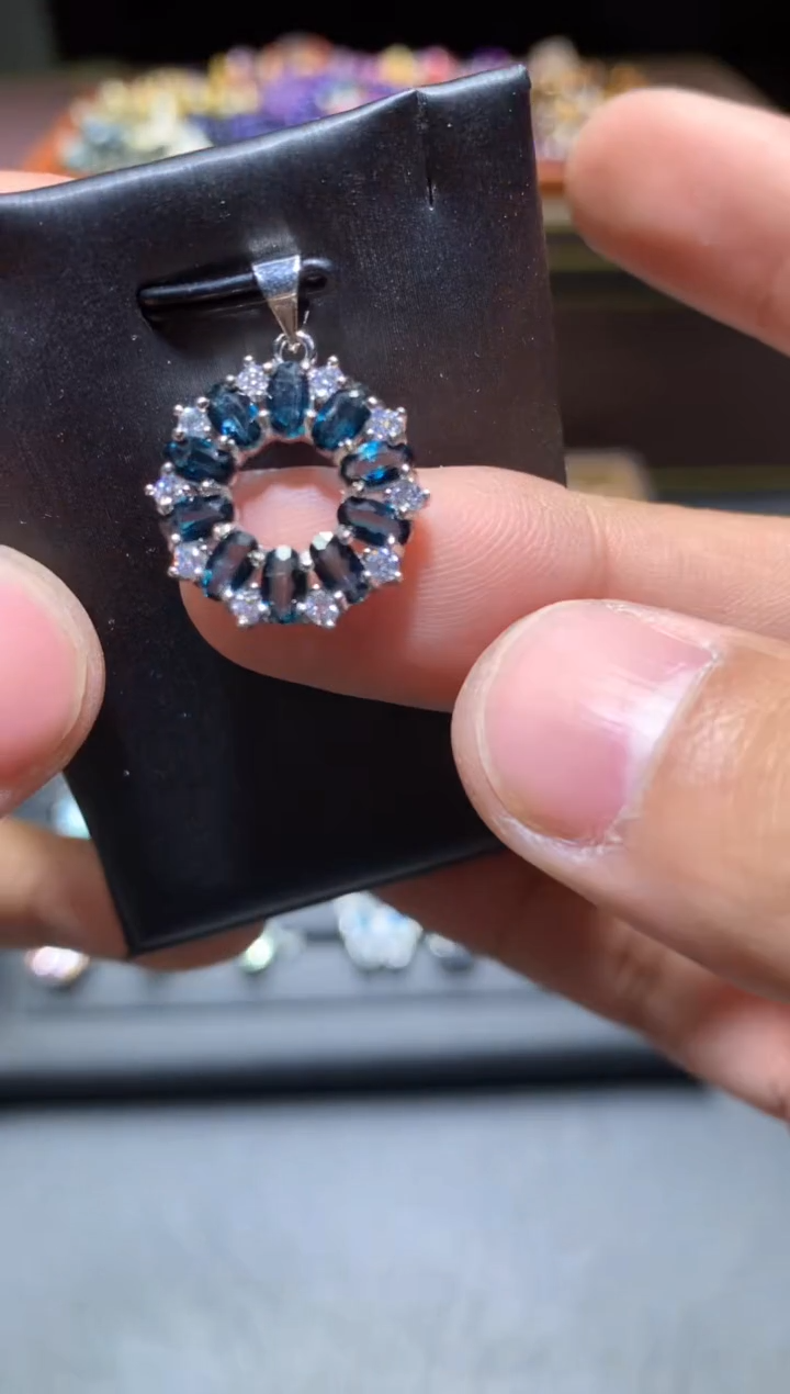 【闪购商品】托帕石颈饰未镶嵌L157【多样性发其一】