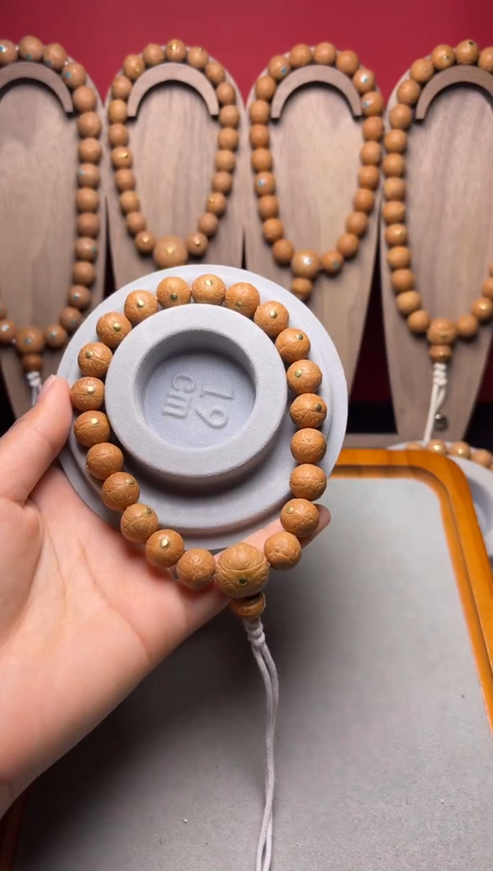 吊坠凤眼菩提12凤眼手串铜钉