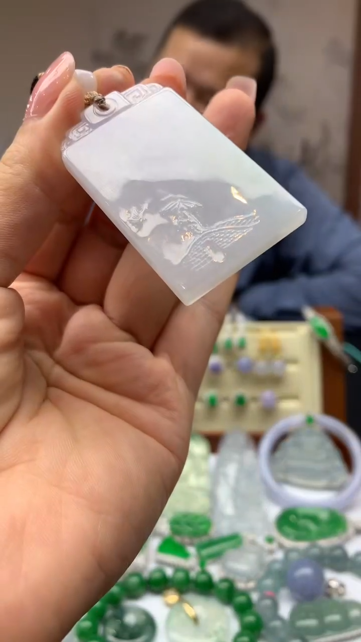 【闪购商品】翡翠颈饰未镶嵌25-天然翡翠