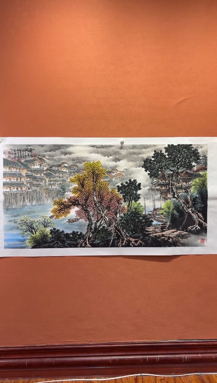 国画师立照老师国画作品