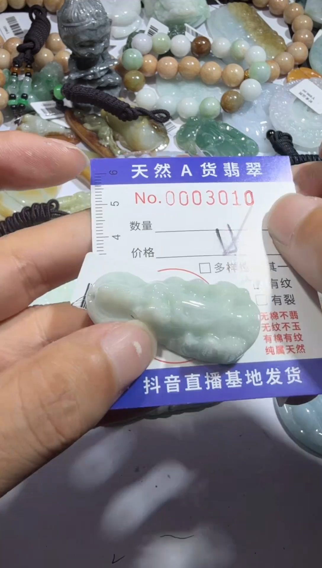 【闪购商品】翡翠颈饰未镶嵌00003010
