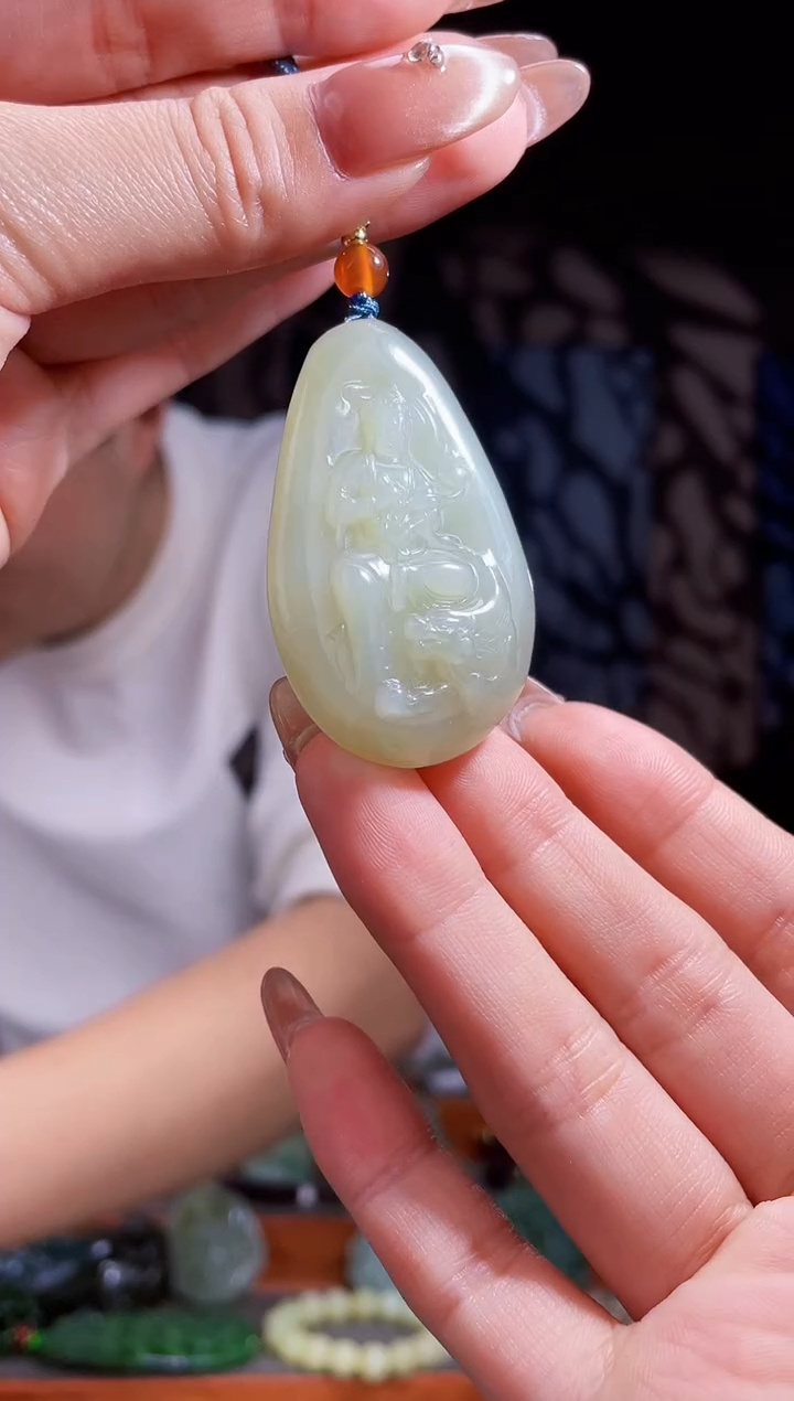【闪购商品】和田玉颈饰未镶嵌拍一发一