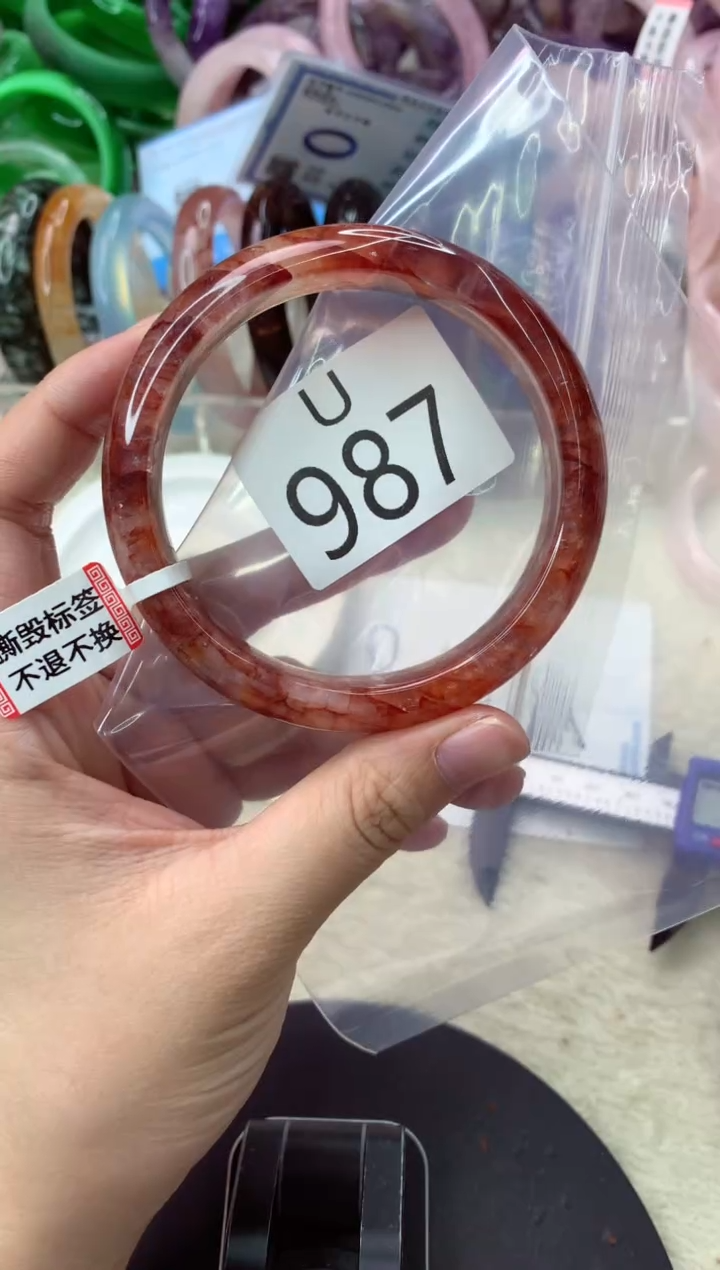 未镶嵌手镯水晶U987-61