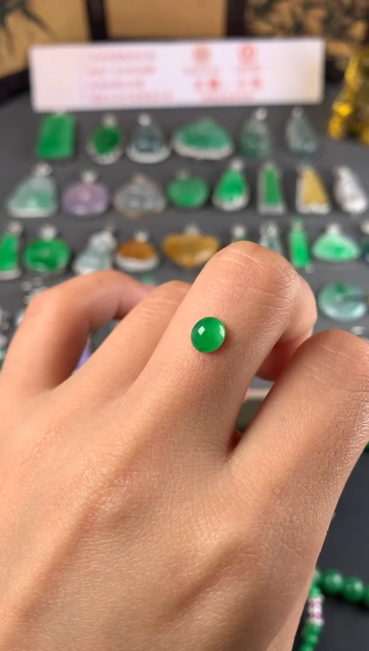 未镶嵌定制翡翠裸石（镶嵌定制）