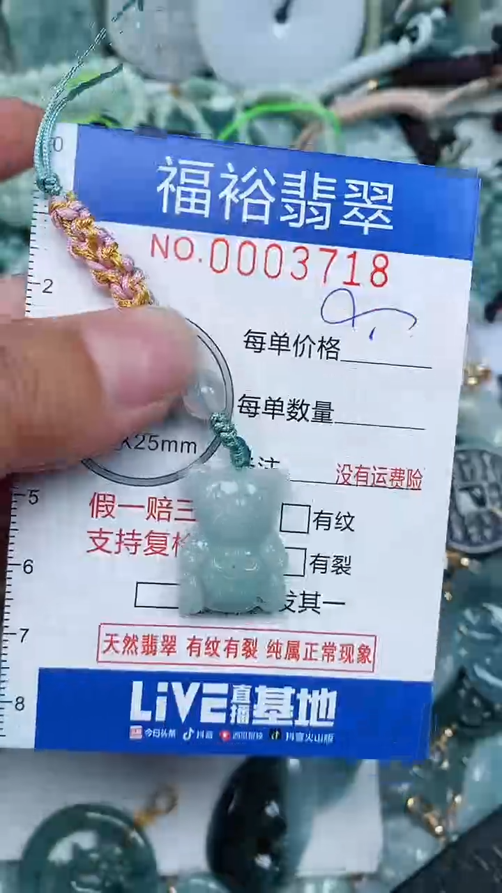 【闪购商品】翡翠颈饰未镶嵌...0003718