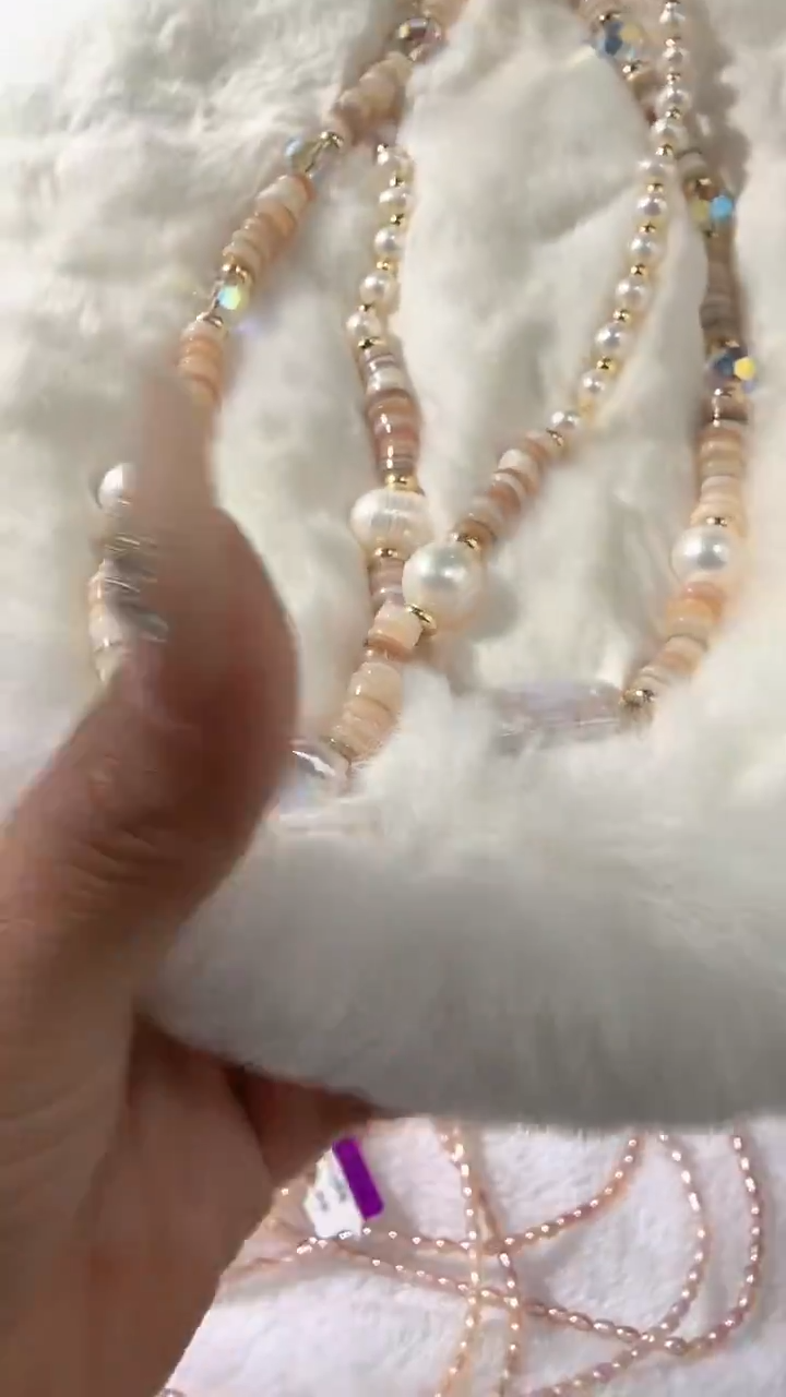 未镶嵌项链淡水珍珠578