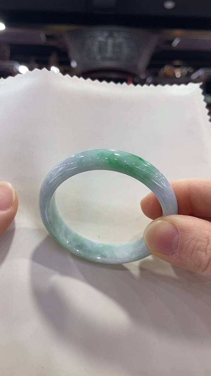 未镶嵌手镯翡翠53.5，16