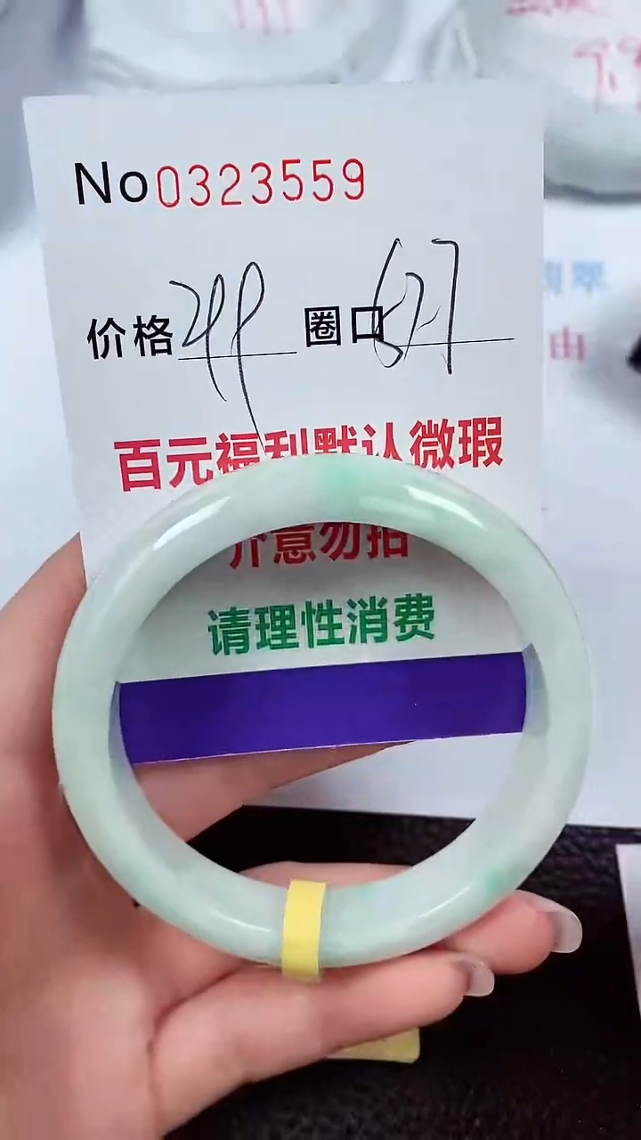 【闪购商品】翡翠手镯未镶嵌00323559
