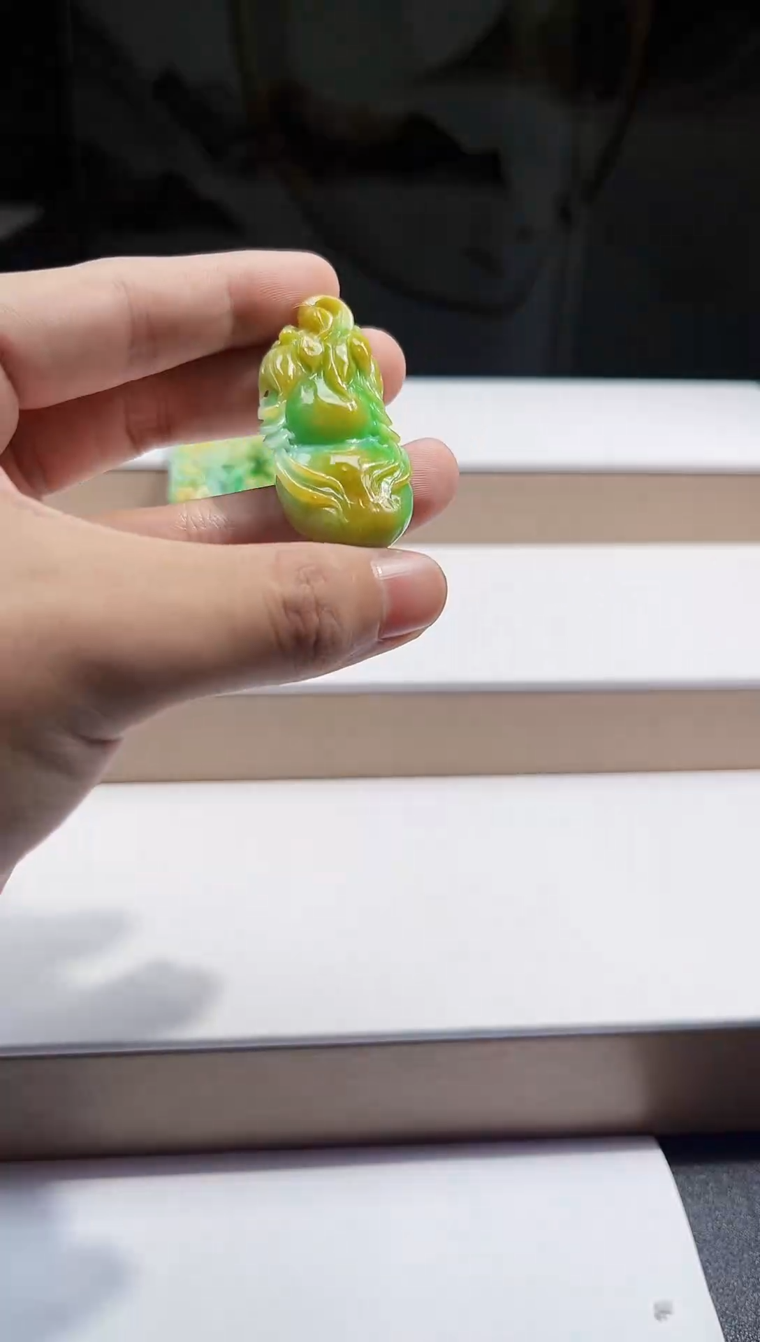 吊坠(不含链)未镶嵌翡翠挂件