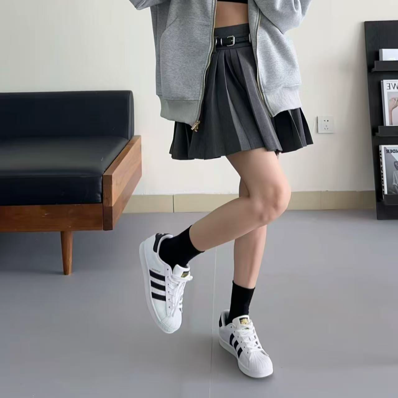 【撤柜+运费险】金标贝壳X透气情侣款贝壳头板鞋运动鞋休闲鞋小白鞋