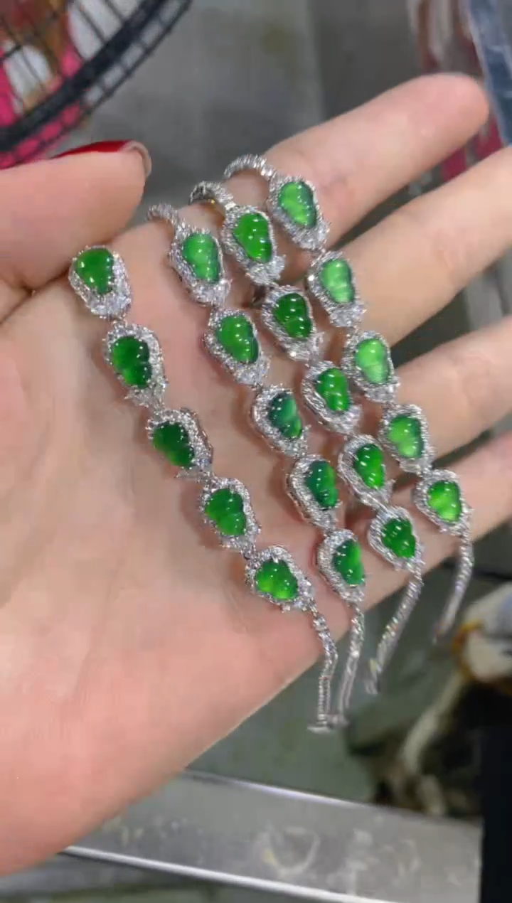 未镶嵌手链翡翠天然A货翡翠（多样性发货拍一件发件）