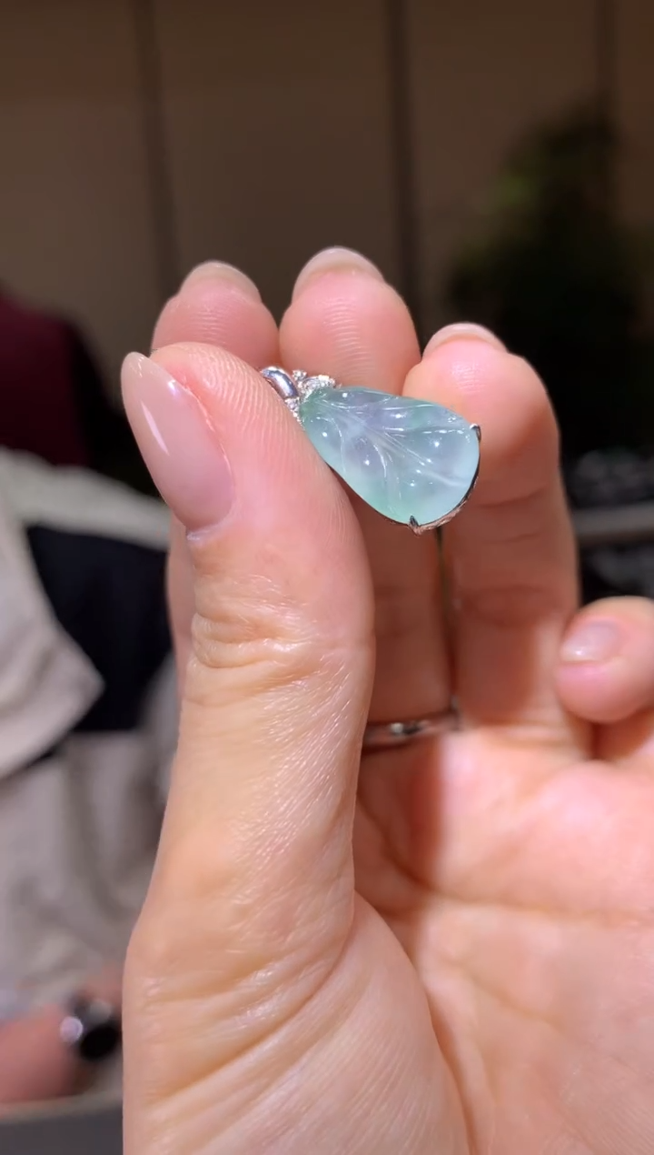 【闪购商品】翡翠颈饰18K金镶嵌|不退不换