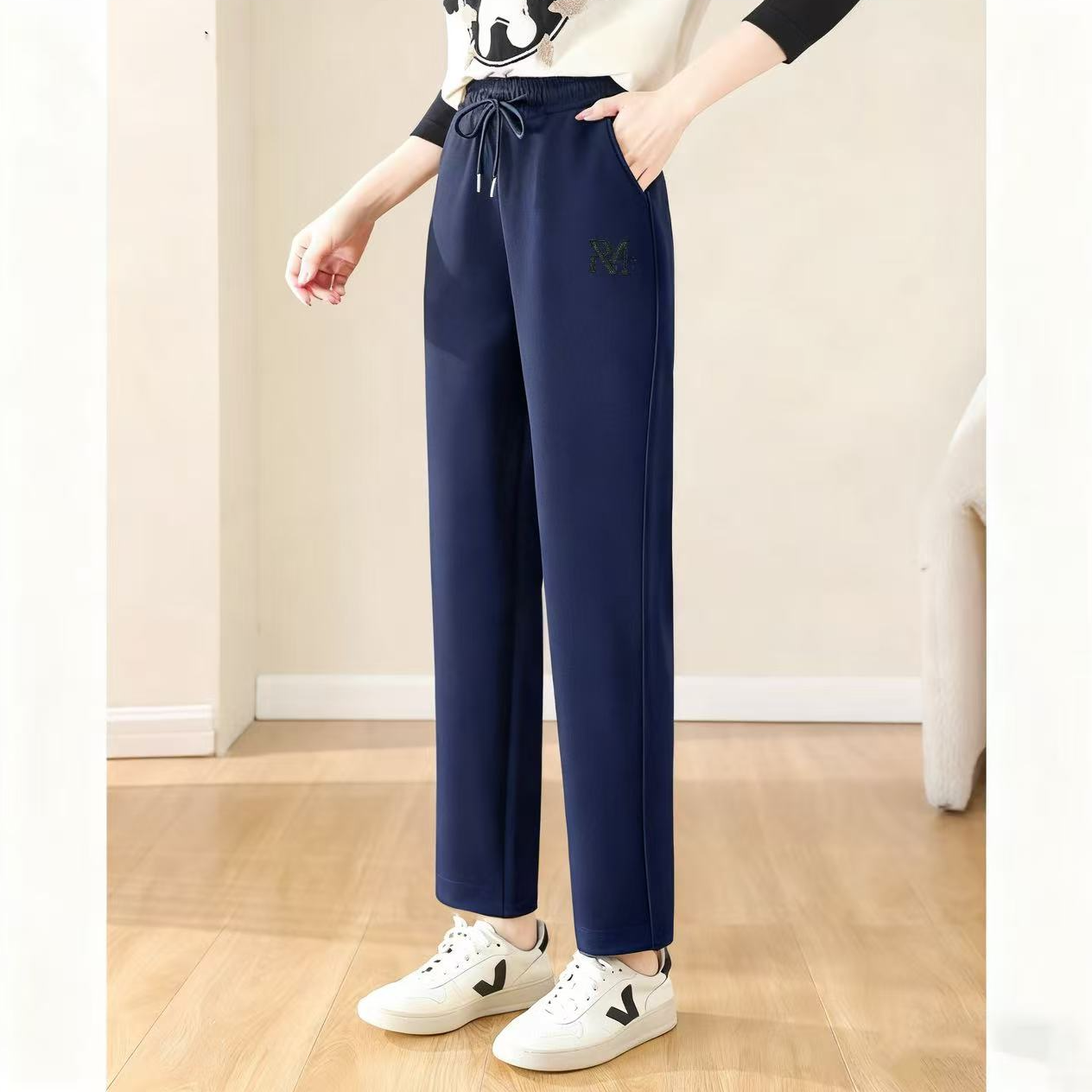 9145-少货（品牌单）（兰色）防风卫裤