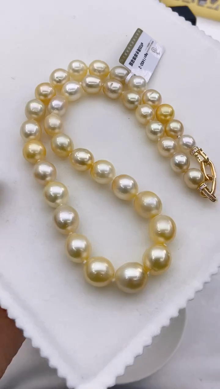 【闪购商品】海水珍珠项链未镶嵌183 9-12mm