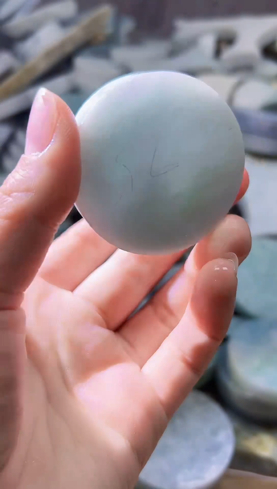 裸石翡翠天然翡翠A货余 南 927