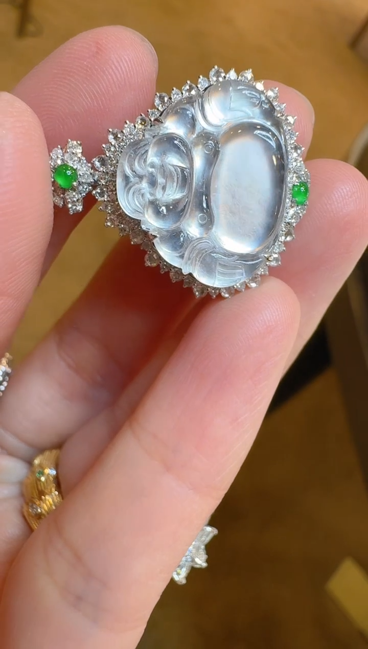 【闪购商品】翡翠吊坠(不含链)18K金镶嵌多样性团购发一件