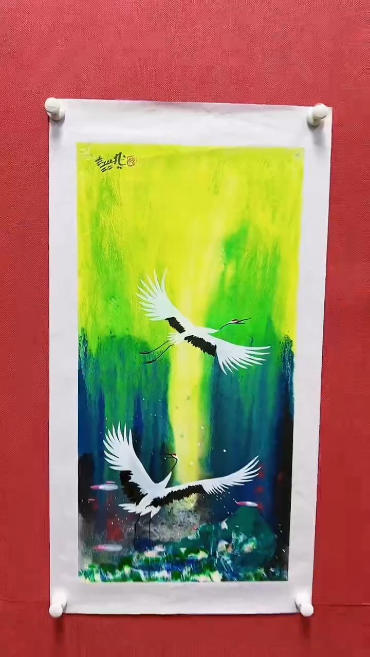 【闪购商品】绘画赵燮绘画2平尺仙鹤