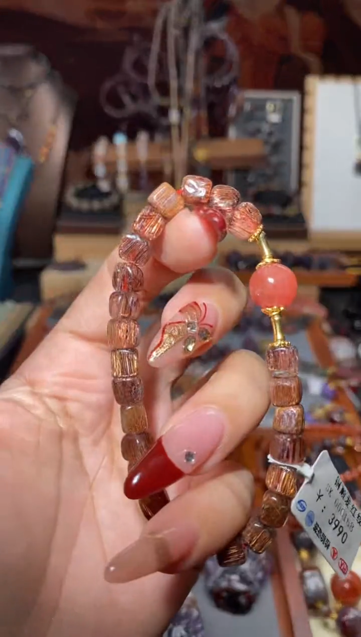 【闪购商品】水晶DIY手串未镶嵌猫眼铜顺发