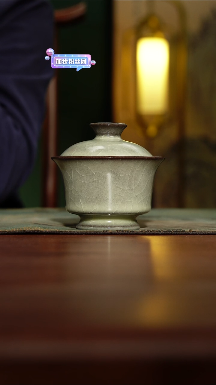 【览古雅韵】二才盖碗