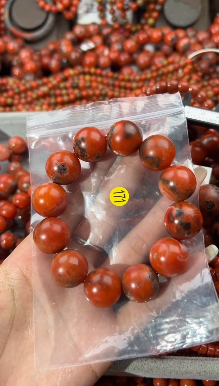 未镶嵌手串南红玛瑙太*堂18