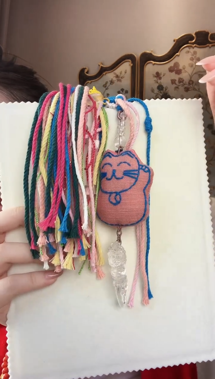 【闪购商品】水晶车挂未镶嵌28白水晶车挂