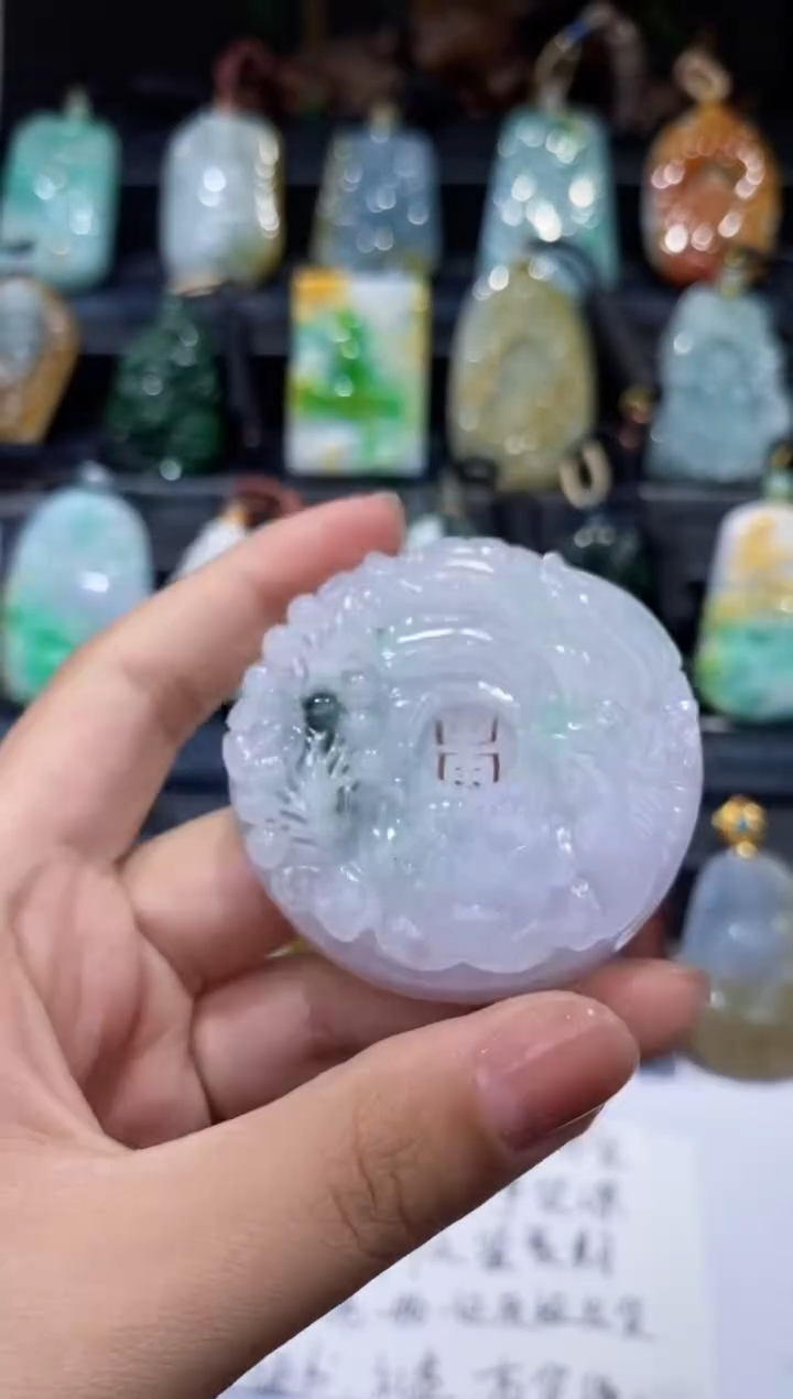 定制翡翠未镶嵌翡翠A货