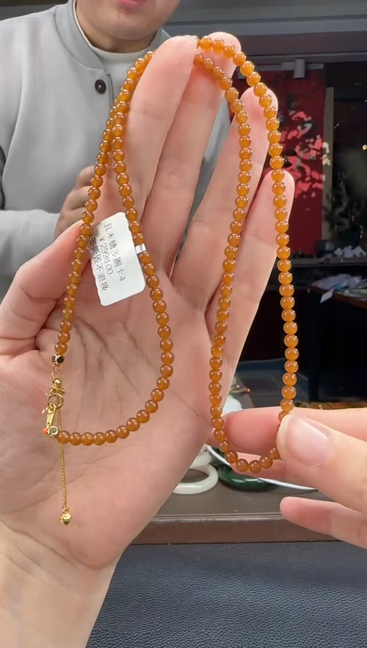 颈饰未镶嵌和田玉糖多圈卡4