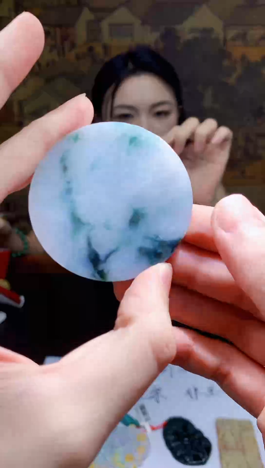 定制翡翠未镶嵌天然A货翡翠08070058