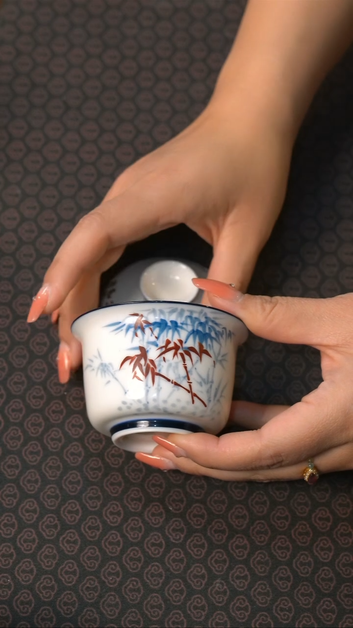 【闪购商品】【竹隐】手工定制红竹竹隐杯预发