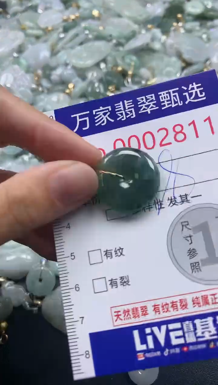 吊坠(不含链)未镶嵌翡翠2811