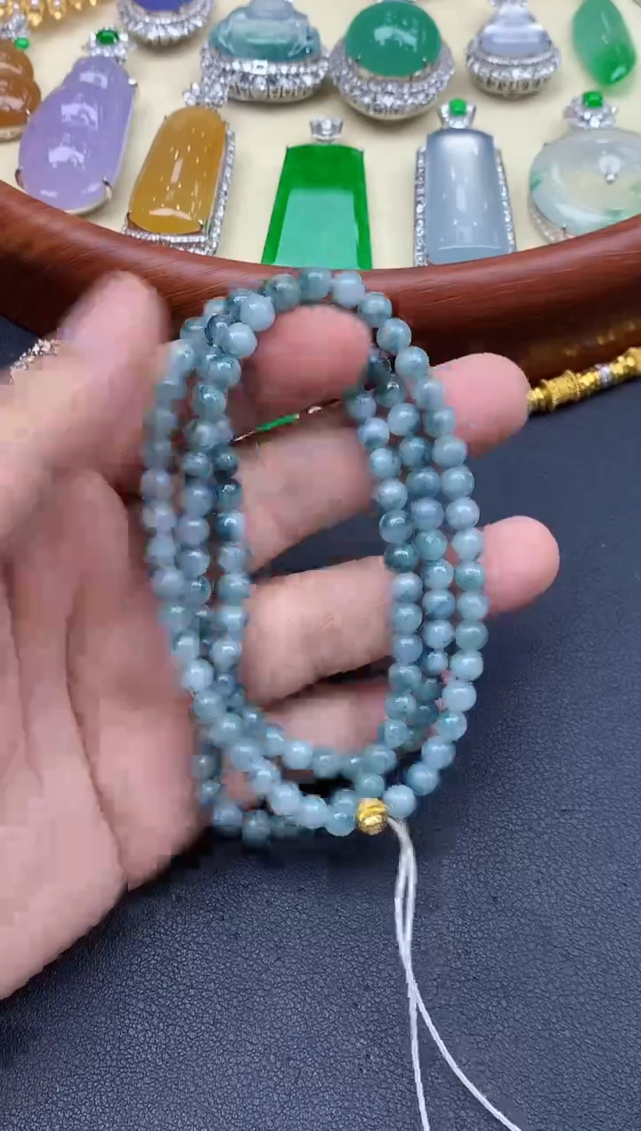 颈饰未镶嵌翡翠10-中国好珍宝