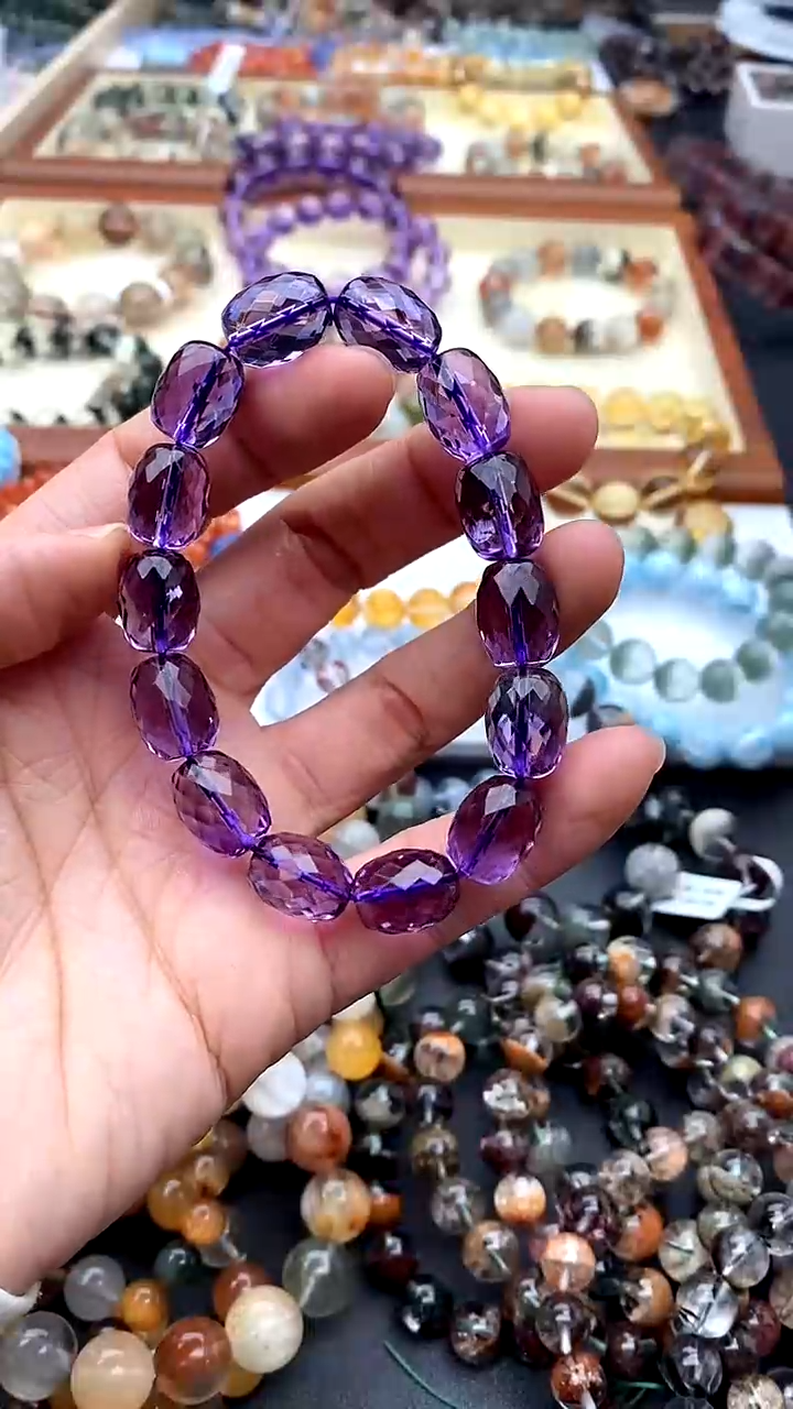 【闪购商品】紫晶手链未镶嵌紫水晶 10.7