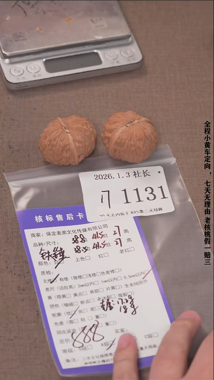 把件文玩核桃毒**ღ諘帝文化1131   铁锤