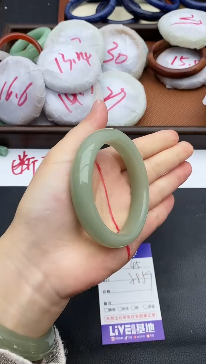 未镶嵌手镯石英质玉43+58/59