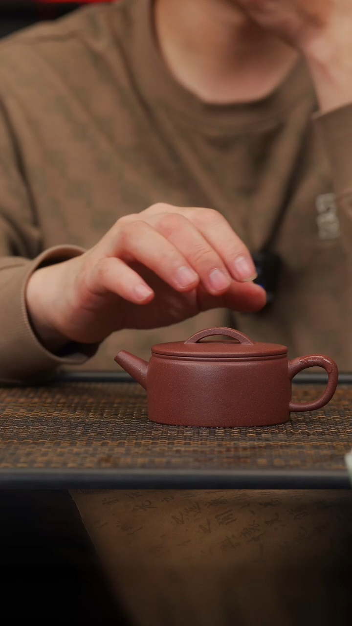 【闪购商品】紫砂茶壶 30空山造器 悟砂堂/汉瓦/桃花泥