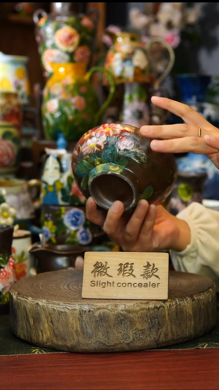 陶瓷127景德镇手工手绘釉下彩