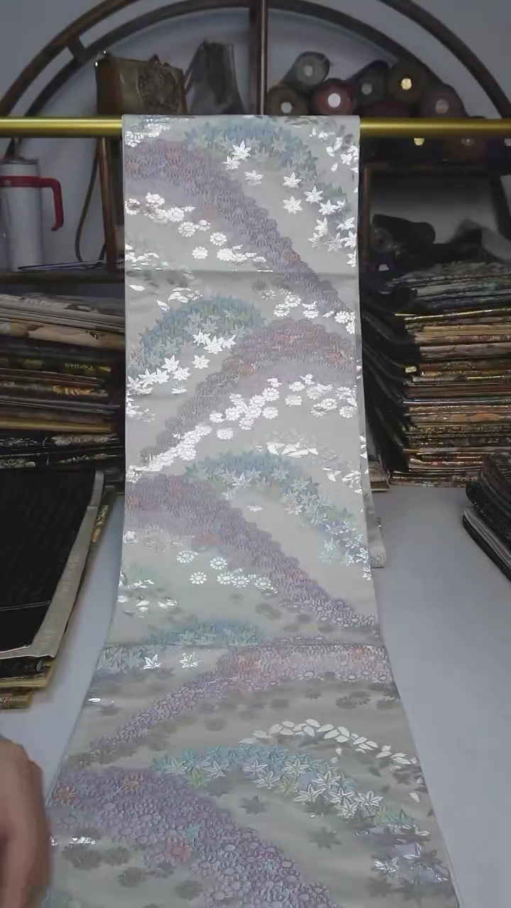 【闪购商品】织绣20西阵织六通花卉