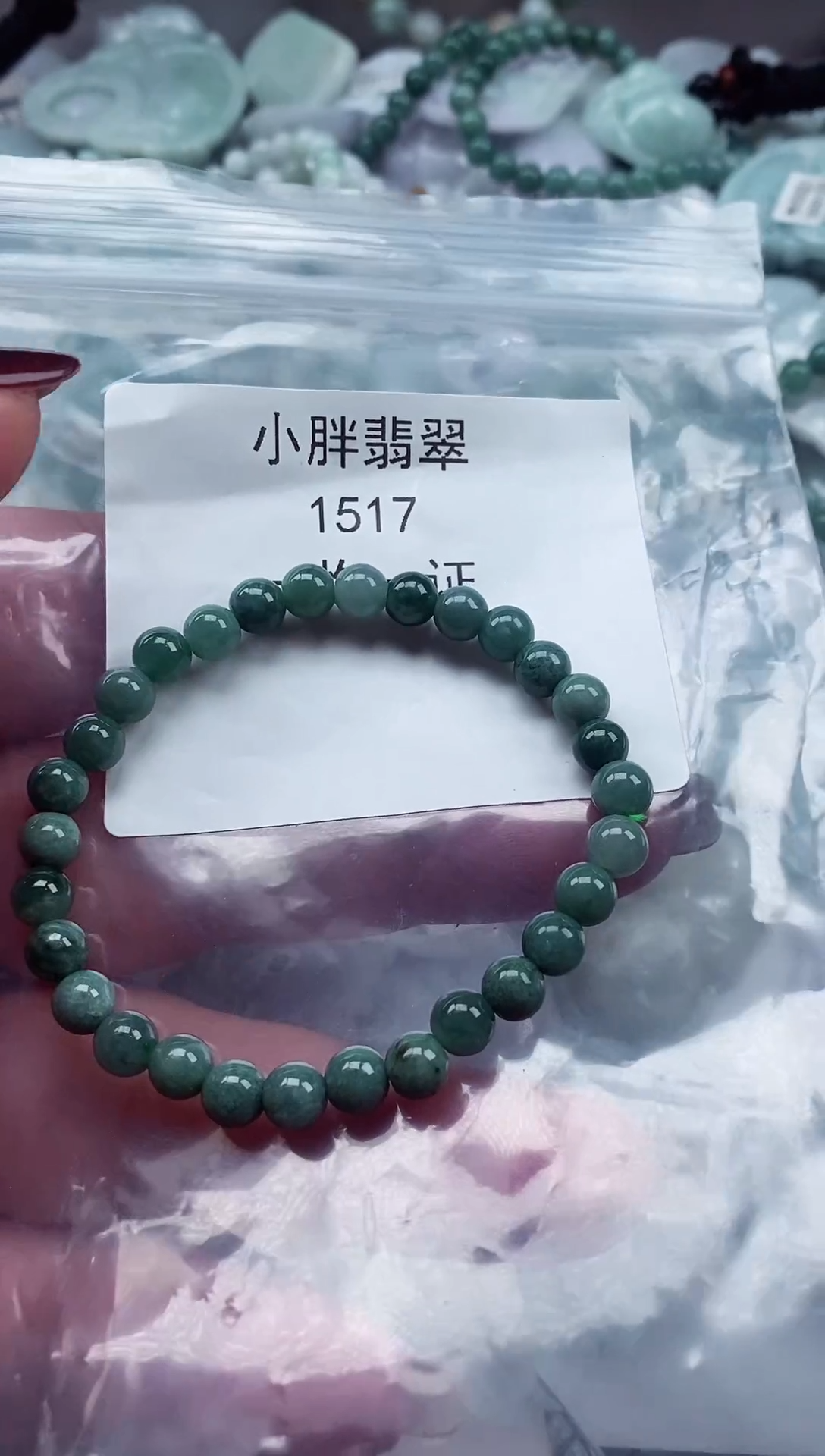 颈饰未镶嵌翡翠缅甸天然A货翡翠1517